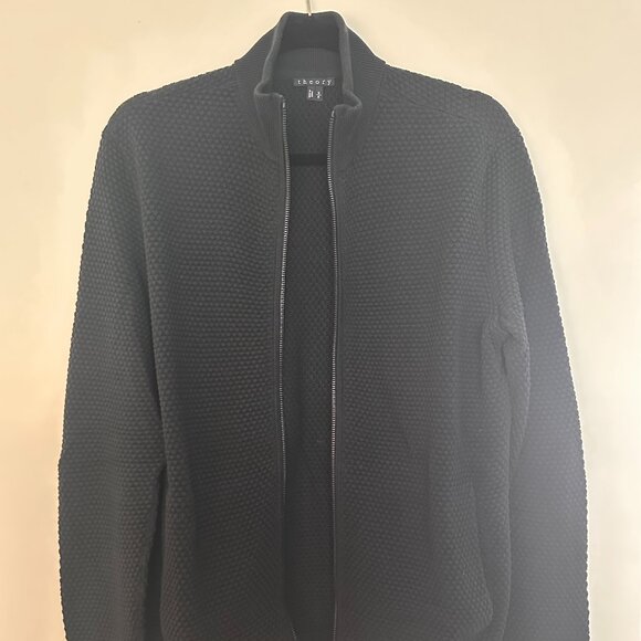 Theory - Udeval Breach Slim Fit Zip Sweater - Picture 6 of 7